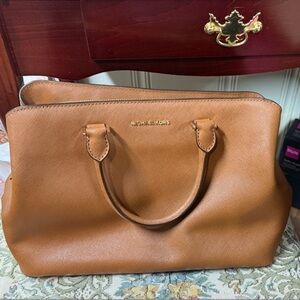 Michael Kors Brown Satchel Bag